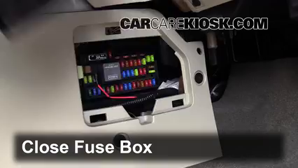 Interior Fuse Box Location: 2005-2012 Ford Escape - 2012 Ford Escape